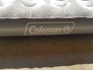 lot 613 image: Coleman Twin Air Mattress with Electric Pump
