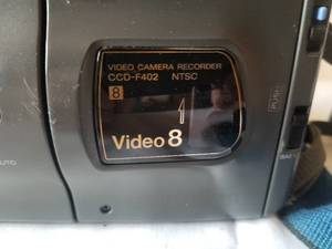 lot 459 image: Sony Video Camera Recorder Video 8 Handycam Model CCD-F402