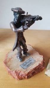lot 256 image: Sterling Sculptures by Fay Avishay and Zadok Arts Israel