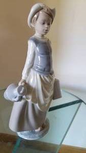 lot 143 image: Lladro Figurine  Milk Maid 4939