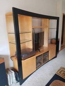 lot 83 image: Fantastic Contemporary Entertainment Center