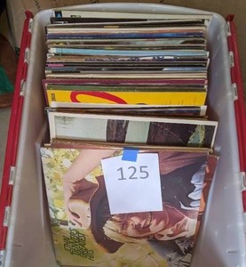 lot 125 image: Lot of Vintage Vinyl Records