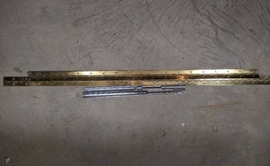 lot 114 image: Pair of Continuous Hinges