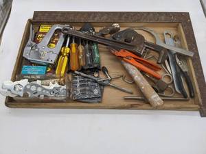 lot 106 image: Assortment of Vintage Hand Tools