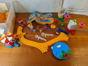 lot 30 image: Vintage Muppets Amusement Park Playset