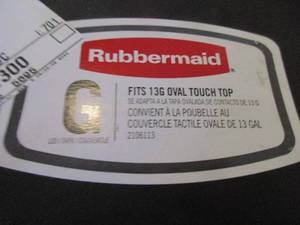 Rubbermaid Trash Can