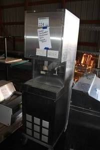 lot 224 image: Follett NSF Stainless Steel Commercial IceWater Dispenser Combo 50F4A
