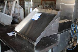 lot 229 image: NSF Stainless Steel Commercial 45-degree Drip Shelf