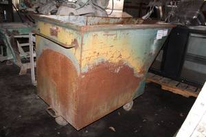 Industrial Steel Dump Cart