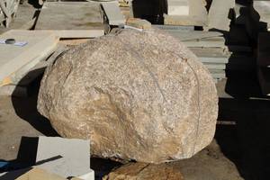 Lot of (1) Granite Boulder