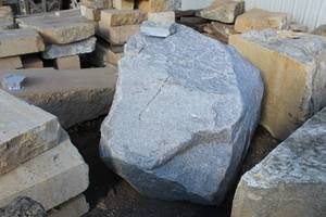 Lot of (1) Granite Boulder