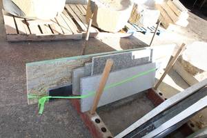 Lot of (5) Granite Slab Remnants