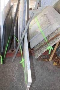 Lot of (5) Granite Slab Remnants