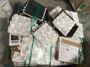 ASSORTED PALLET WITH MIXED TILE SEE PICS