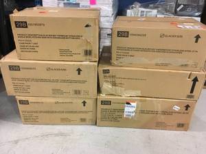 ASSORTED PALLET WITH GLACIER BAY SINKS SEE PICS