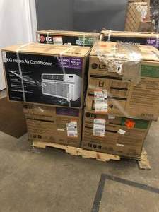 Pallet whit assorted Air conditioners costumers returns open box and more various conditions