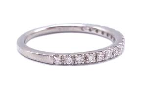 lot 25A image: Simon G Styled Diamond Band  Ring in Platinum $2100 Retail