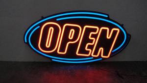 Light Open Sign