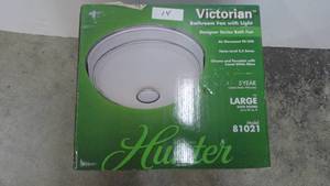 Victorian Bathroom Fan With Light