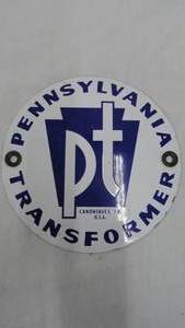 PT Metal Round Sign