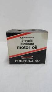 Quick Silver 2 Cycle Outboard Motor Oil 4 Pack