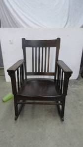 Antique Oak Rocker