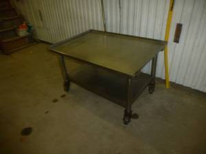 Stainless Steel Equipment Table