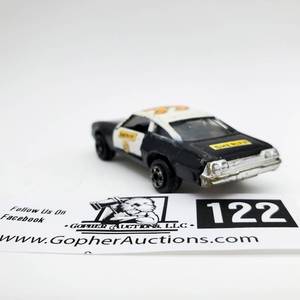 lot 122 image: Vintage Zee Zylmex Diecast Car Chevrolet Chevelle Hardtop Police Sheriff P-323