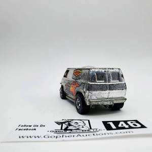 lot 146 image: Vintage 1979 Hot Wheels Chrome California Cruisin Super Van