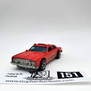 lot 151 image: Very Rare 1988 Hot Wheels Fire Chief (Single Edition)