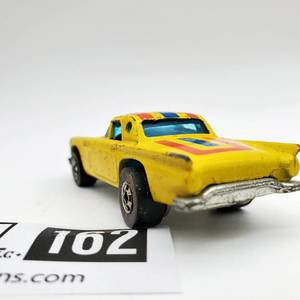lot 162 image: Vintage 1977 Hot Wheels 57 T-Bird Yellow (First Edition)
