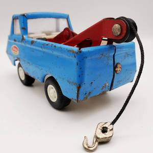 lot 236 image: Vintage  1960s Tonka Steel Blue Tow Truck