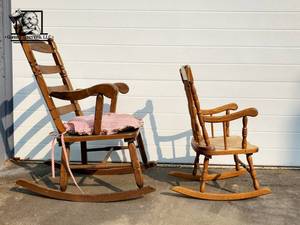 2 Vintage Rocking Chairs