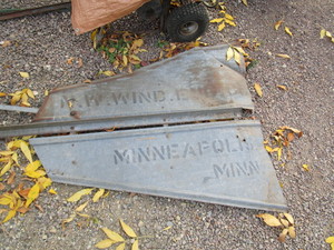 lot 57 image: Vintage Windmill Vane