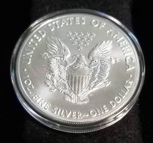 2020 AMERICAN SILVER EAGLE 1 TROY OZ. .999 FINE SILVER IN AIRTITE