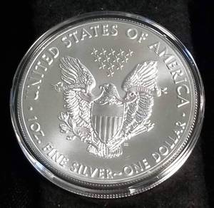 2020 AMERICAN SILVER EAGLE 1 TROY OZ. .999 FINE SILVER IN AIRTITE