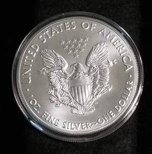 2020 AMERICAN SILVER EAGLE 1 TROY OZ. .999 FINE SILVER IN AIRTITE