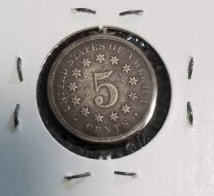 1868 US SHIELD NICKEL