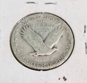 1927-S STANDING LIBERTY QUARTER BETTER DATE COIN