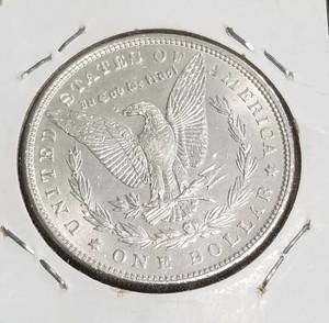 1900 MORGAN SILVER DOLLAR AU