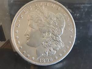 1896 O Morgan Dollar