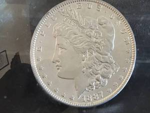 1887 P Morgan Dollar