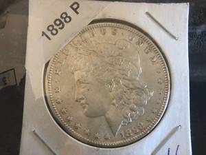 1898 P Morgan Dollar