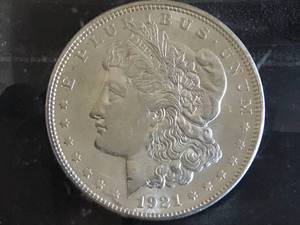 1921 P Morgan Dollar