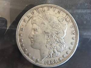 1884 P Morgan Dollar