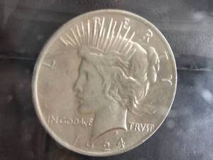 1924 P Peace Dollar