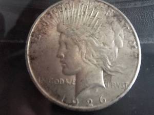 1926 S Peace Dollar