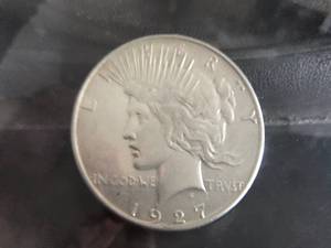 1927 S Peace Dollar