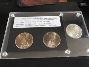1925 P Peace Dollar MS 65