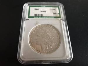 1884 P Morgan Dollar MS66